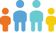 Clemmons-Family-Law-Icon-Four-People Clemmons Family Law Icon with Four People